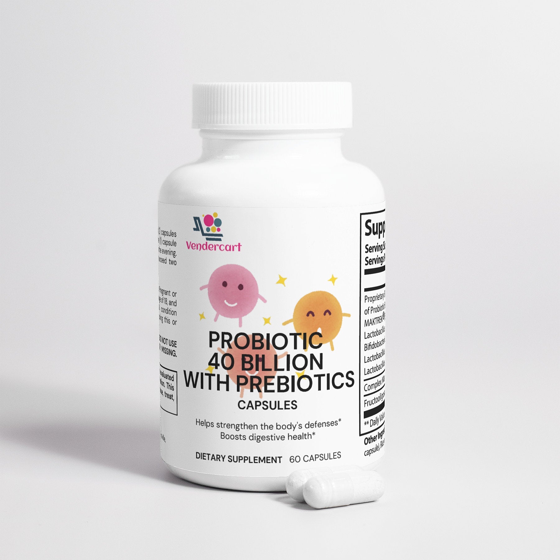 Probiotic 40 Billion with Prebiotics