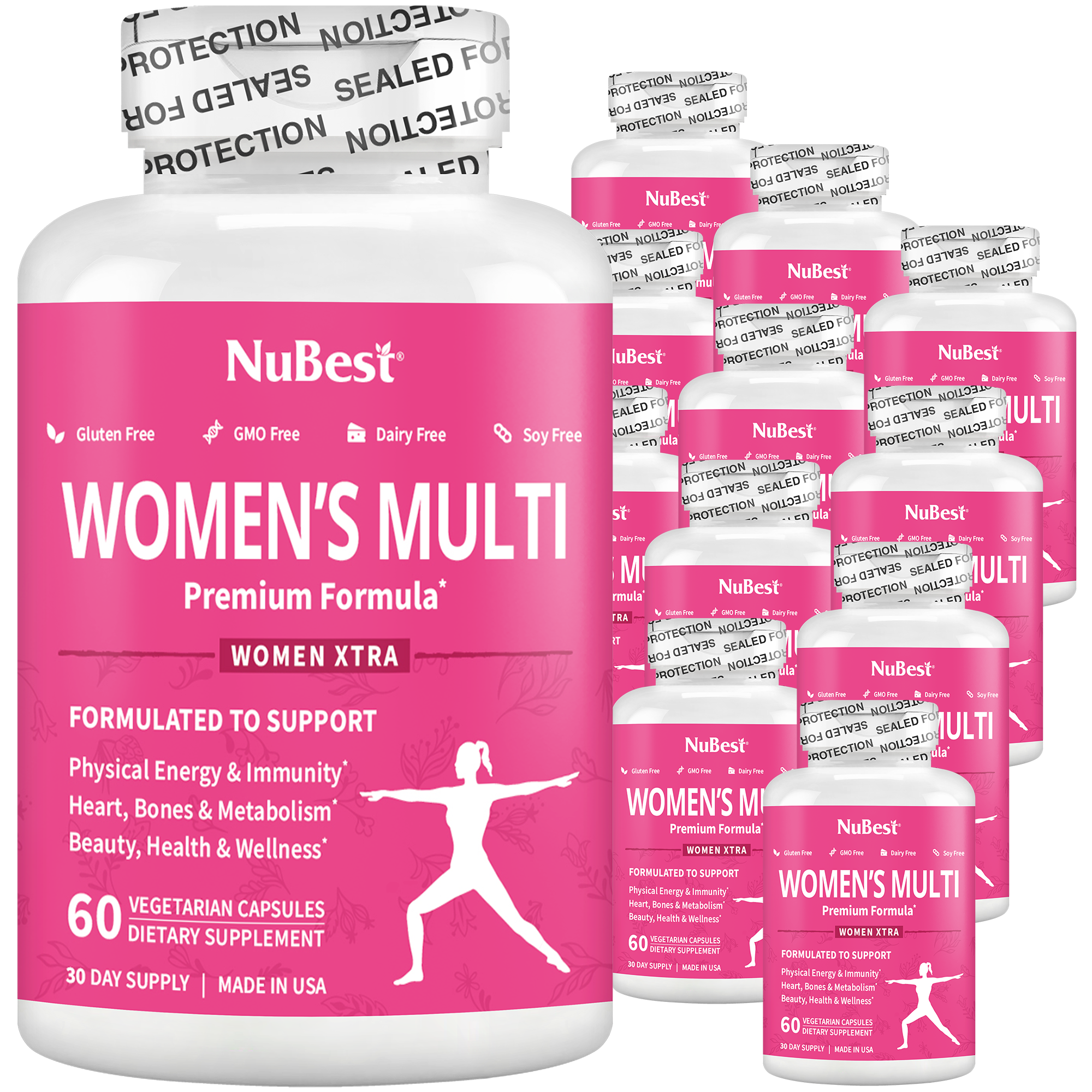 NuBest Women’s Multi - Women’s Vitality & Well-Being, 60 Vegan