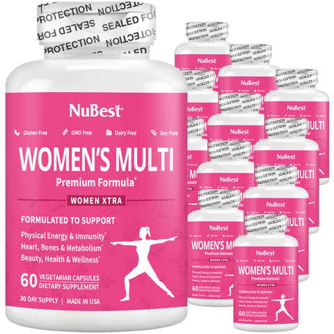 NuBest Women’s Multi - Women’s Vitality & Well-Being, 60 Vegan