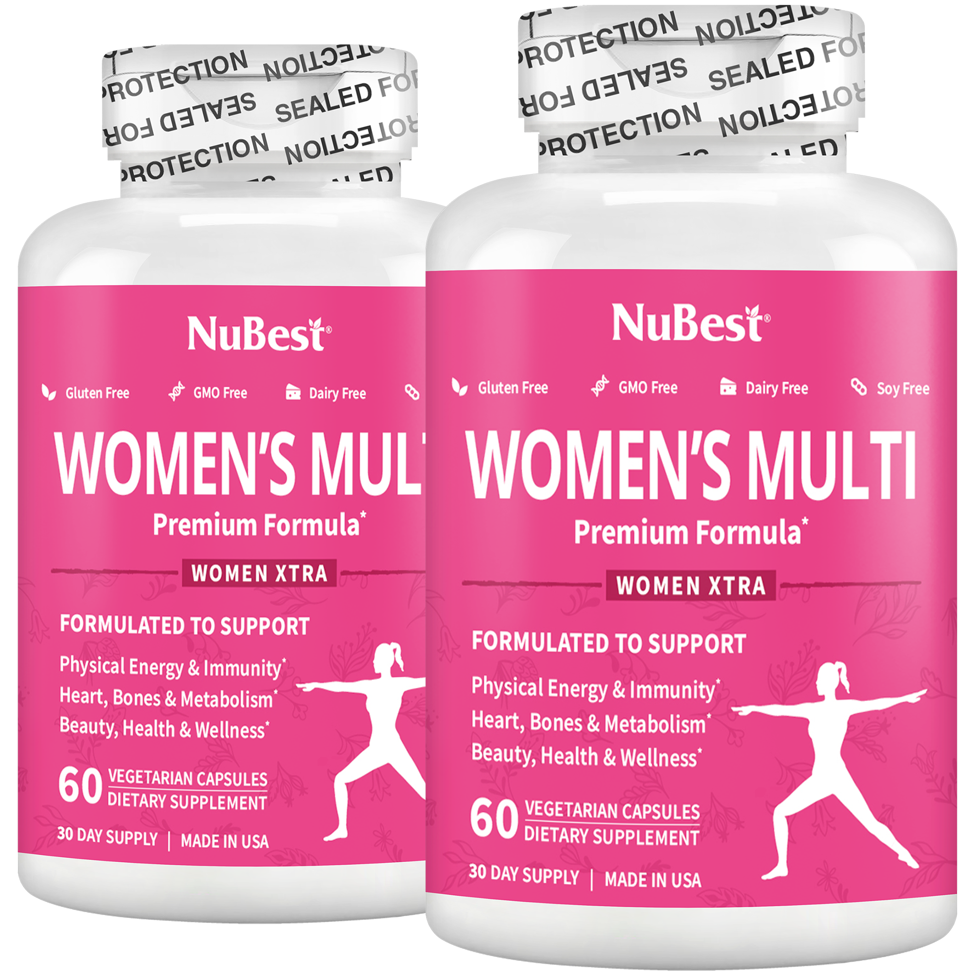 NuBest Women’s Multi - Women’s Vitality & Well-Being, 60 Vegan