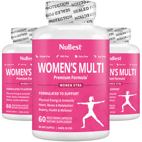 NuBest Women’s Multi - Women’s Vitality & Well-Being, 60 Vegan