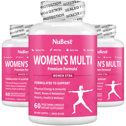 NuBest Women’s Multi - Women’s Vitality & Well-Being, 60 Vegan