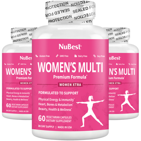 NuBest Women’s Multi - Women’s Vitality & Well-Being, 60 Vegan