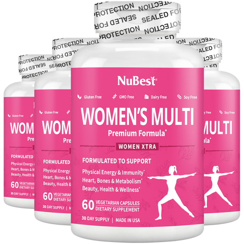 NuBest Women’s Multi - Women’s Vitality & Well-Being, 60 Vegan