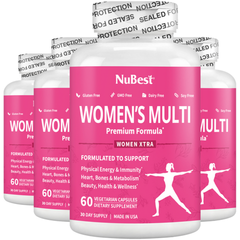 NuBest Women’s Multi - Women’s Vitality & Well-Being, 60 Vegan