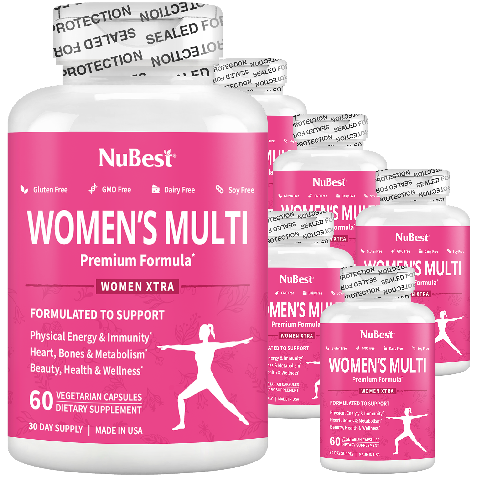 NuBest Women’s Multi - Women’s Vitality & Well-Being, 60 Vegan