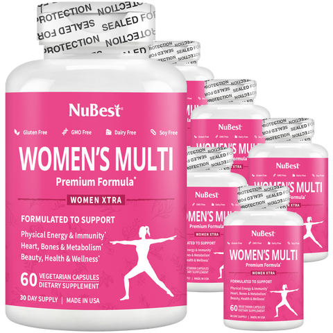 NuBest Women’s Multi - Women’s Vitality & Well-Being, 60 Vegan
