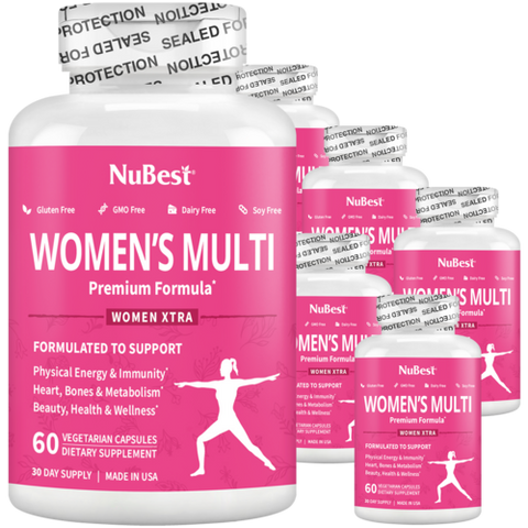 NuBest Women’s Multi - Women’s Vitality & Well-Being, 60 Vegan