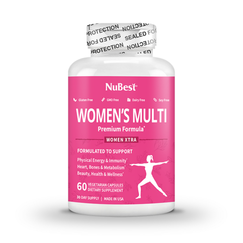 NuBest Women’s Multi - Women’s Vitality & Well-Being, 60 Vegan