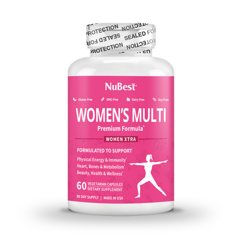 NuBest Women’s Multi - Women’s Vitality & Well-Being, 60 Vegan