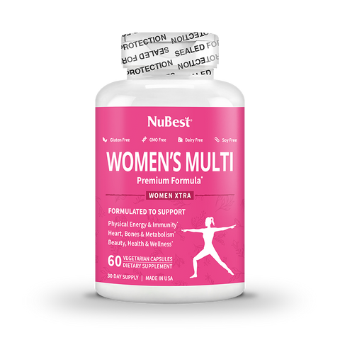 NuBest Women’s Multi - Women’s Vitality & Well-Being, 60 Vegan