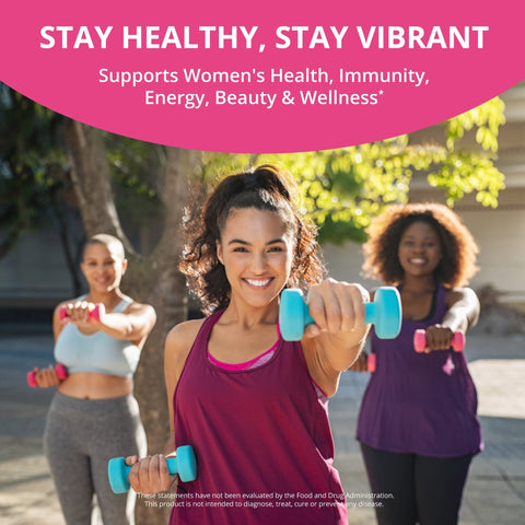 NuBest Women’s Multi - Women’s Vitality & Well-Being, 60 Vegan